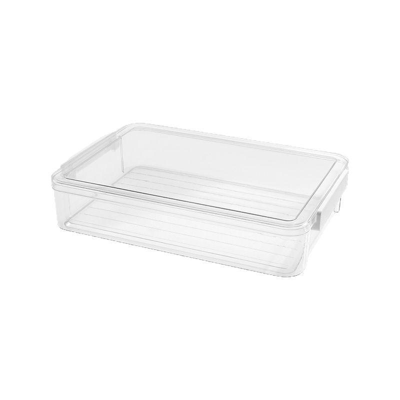 収納ボックス A4ファイル 整理ボックス 事務用品 ドキュメントケース 証書入れ プラスチック製 透明 防塵 卓上