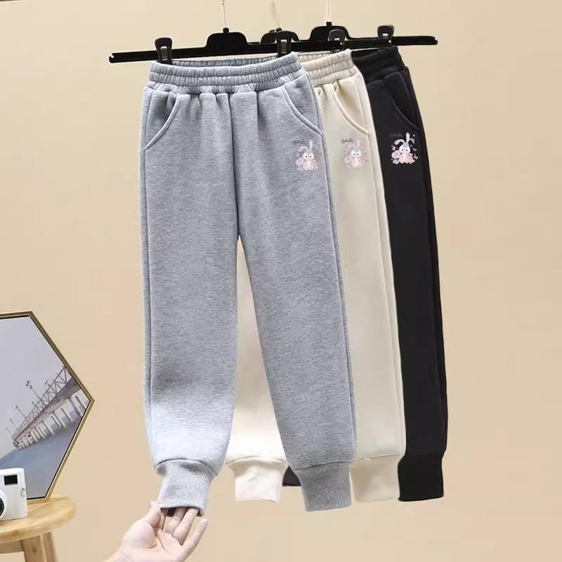 子供服 パンツ 春秋 ズボン 女の子 スポーツパンツ 中学生 長ズボン グレー ブラック ベージュ 無地 ガールズ 運動着 通学着