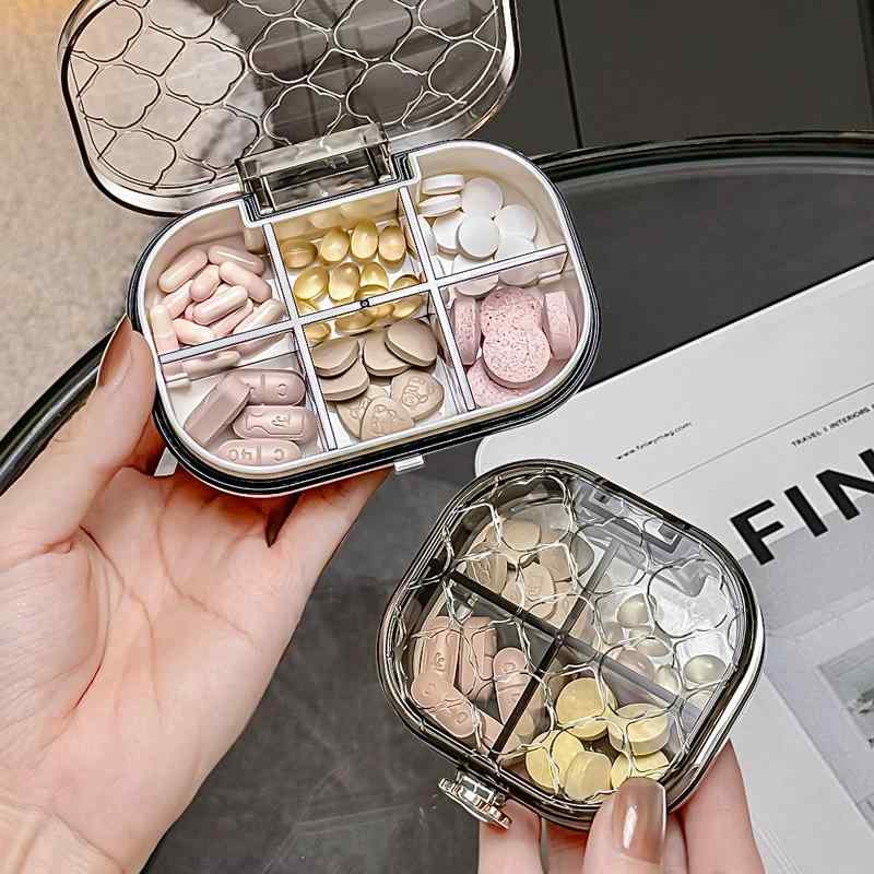 薬ケース レディース メンズ ピルケース サプリメントケース 携帯用 大容量 密閉 防湿 小物入れ 収納ケ..