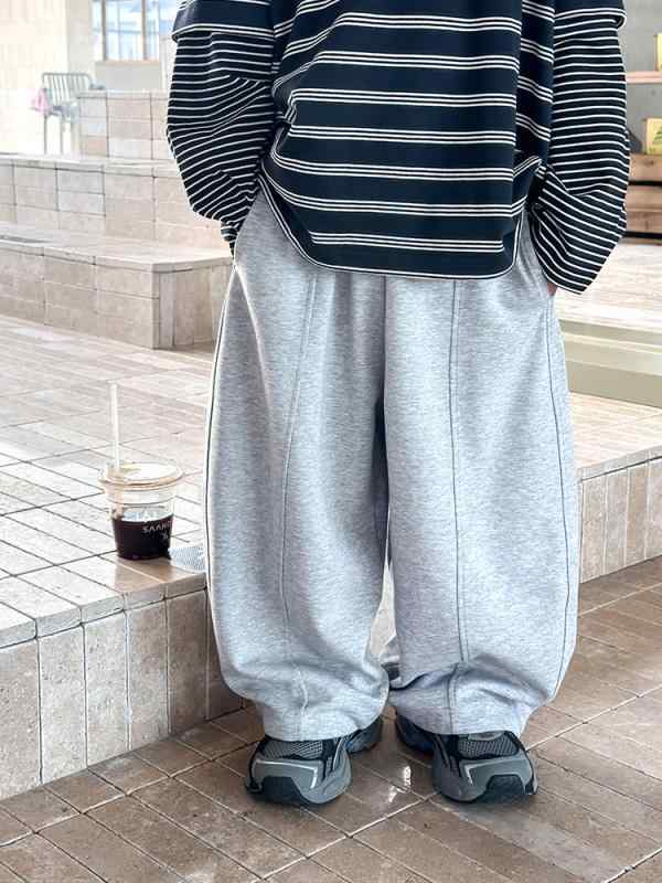 子供用パンツ 男の子 秋物 運動着 ロングパンツ ボーイズ ズボン 8歳以上 コットン 140cm以上 普段着 春 スポーティ 浅灰色 黒 深灰色 100cm 110cm 120cm 130cm 140cm 150cm