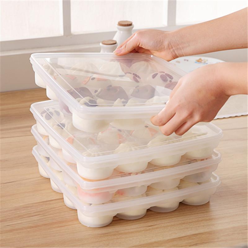 食品収納ケース レディース メンズ 寿司 ケーキ パン 16個 大容量 フタ付き 格子柄 プラスチック製 冷蔵可能 キッチン収納 持ち運び 白色