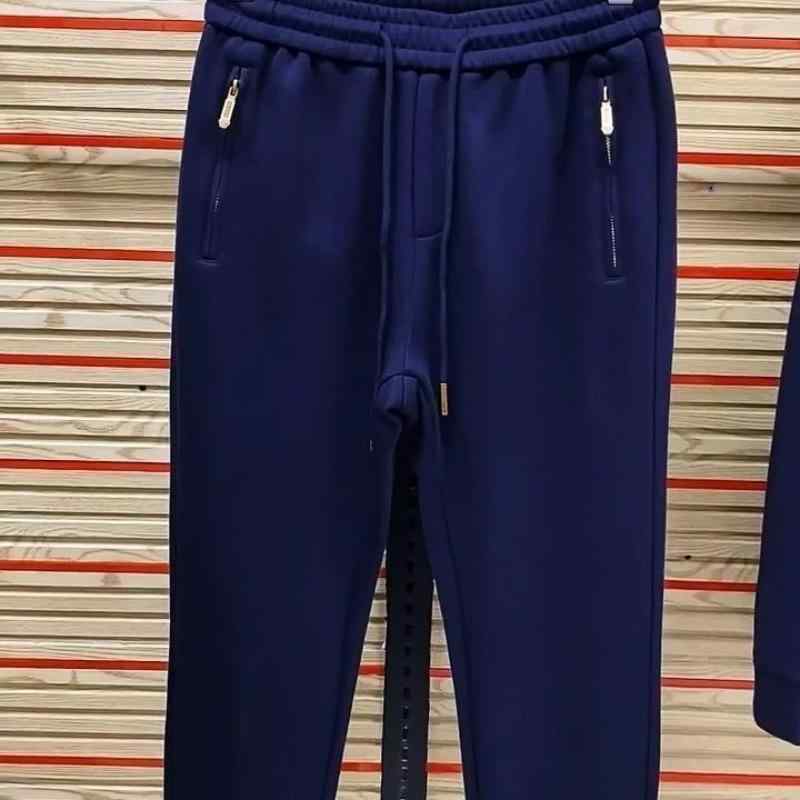 メンズ ジャージ セットアップ 上下セット テーパードパンツ 長袖 ポリエステル ブラック ネイビー ス..