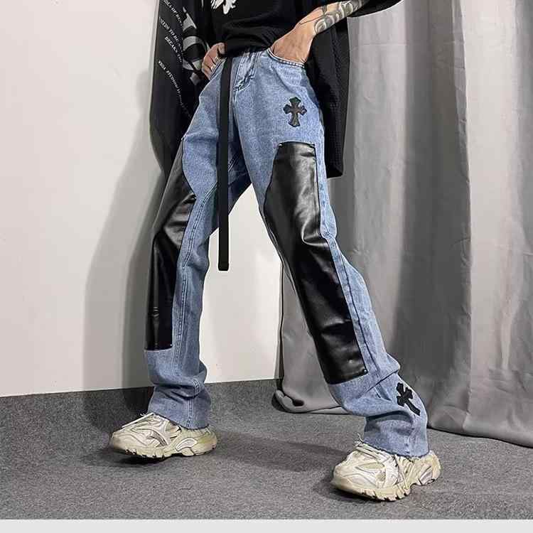 ・カテゴリ: ジーンズ・スタイル: 韓国スタイル・デザイン: ベーシック・対象年齢: 18-24歳・パンツのタイプ: ストレート・加工: ウォッシュ加工・パンツ丈: フルレングス・ウエスト: ミドルウエスト・フロント: ジッパーフライ・厚さ...