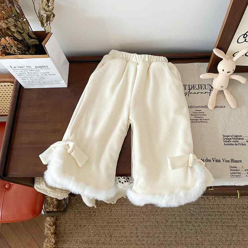 子供用パンツ 裏起毛パンツ ガールズ ズボン 秋冬 暖パン 防寒 厚手 80cm 90cm 100cm 110cm 120cm 130cm