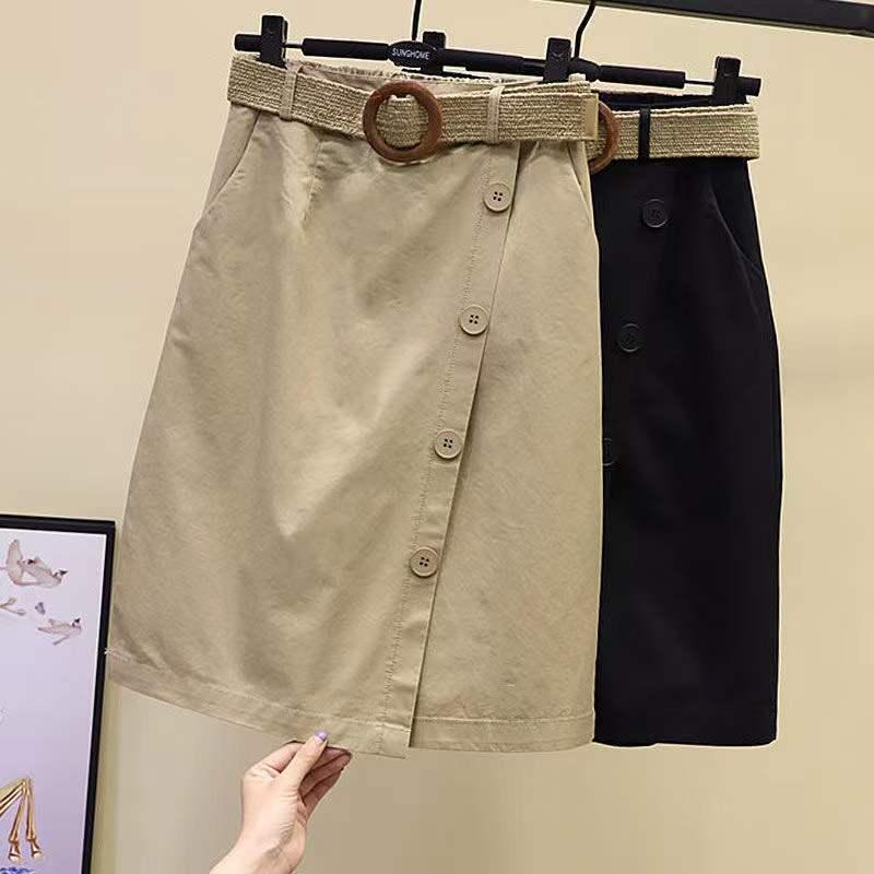 スカート レディース 春夏 膝丈 高腰 Aライン 無地 切り替え ハーフパンツ キュロット ゆったり きれいめ おしゃれ かわいい 着痩せ 体型カバー 通勤 普段使い