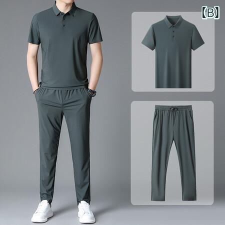 メンズ 接触冷感 Tシャツ & パンツ...の紹介画像3