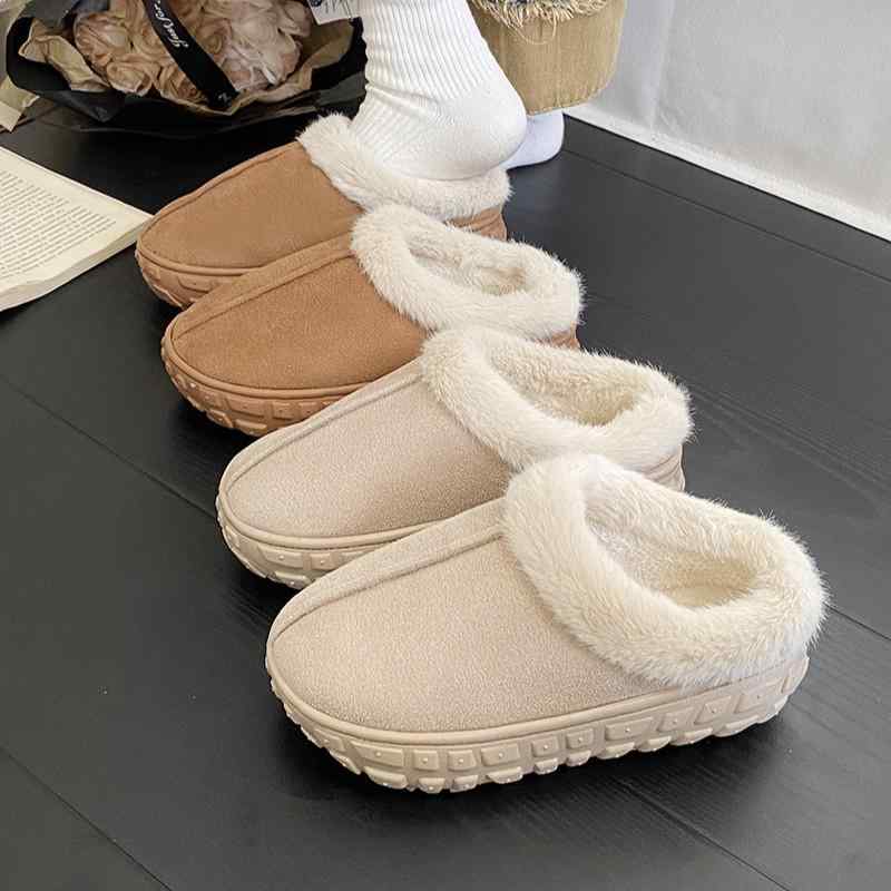 スノーブーツ レディース 暖かい 滑り止め 裏起毛 ルームシューズ 冬用 外履き サボ サンダル かわいい..