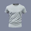 メンズ スポーツウェア カジュアルセットアップ 半袖Tシャツ ショートパンツ 通気性 吸湿速乾 接触冷感 トレーニングウェア バスケットボール ランニング ジム...