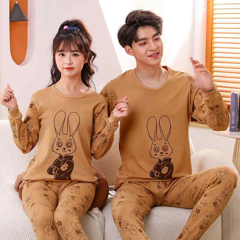 子供用パジャマ 秋冬 長袖トップスと長ズボンのセットアップ 中 детска 男女兼用 綿100% カートゥーン..