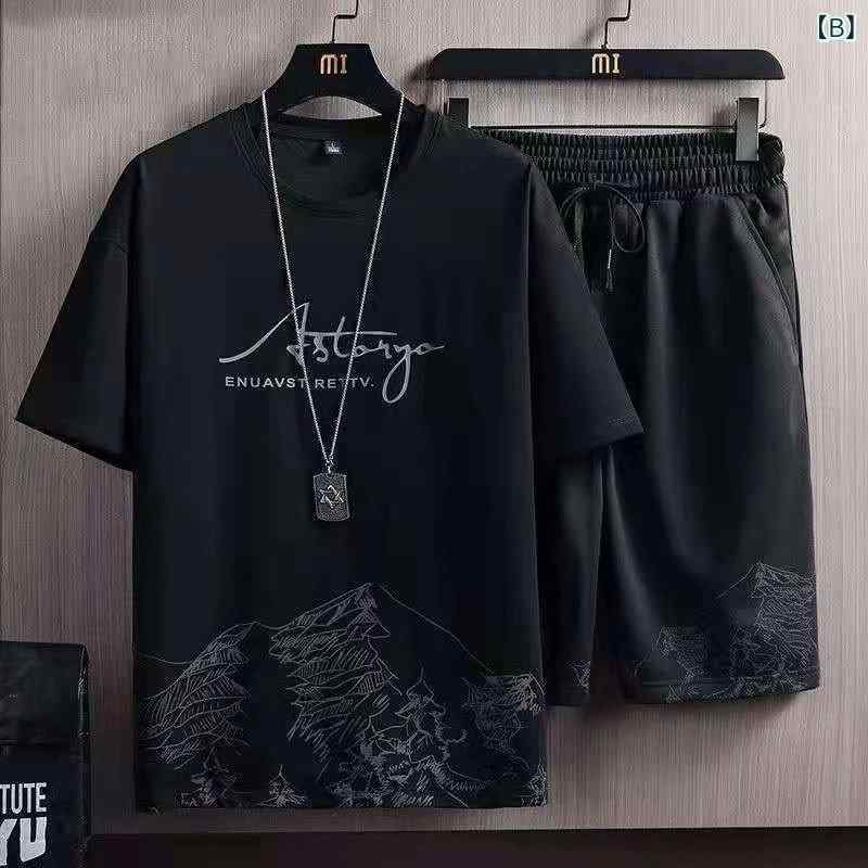 スポーツウェア メンズ 半袖Tシャツ ショート...の紹介画像3