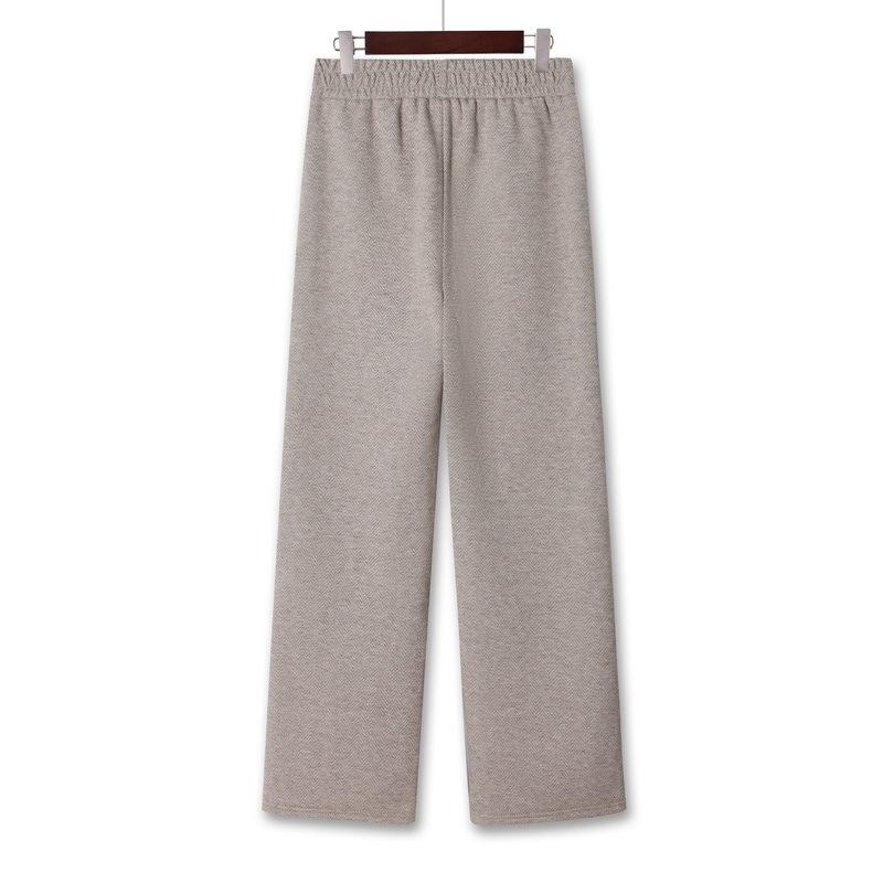 パンツ レディース 中高年 女性用 ストレートパンツ 秋冬 裏起毛 あったか 暖かい ポリエステル ゆったり 楽ちん イージーパンツ ゴムウエスト カジュアル 通勤 ブラック 黒 ベージュ コーヒー 茶色