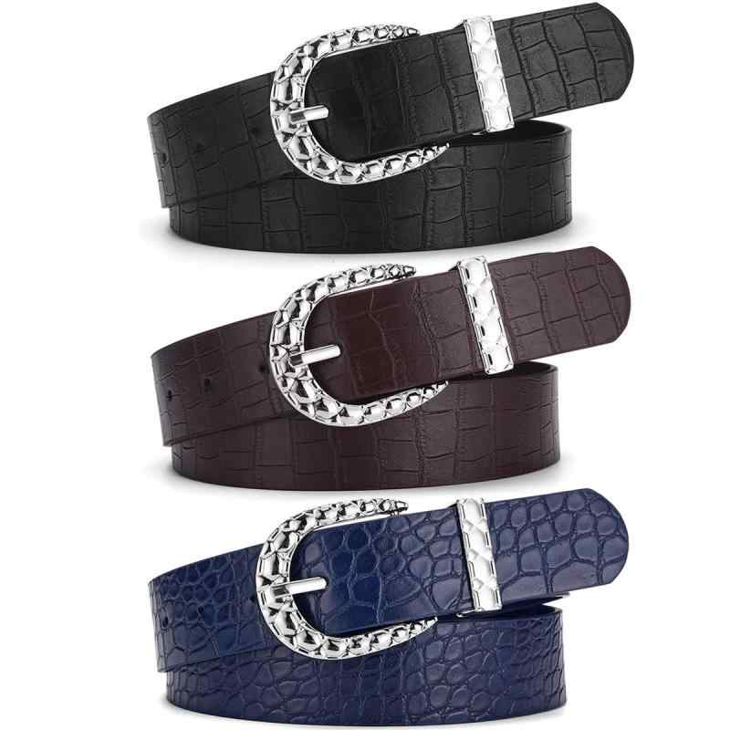 ベルト レディース 女性用 PUレザー 韓国ファッション 学生 おしゃれ トレンド デコレーション 飾り カジュアル ビジネス ブラック コーヒー キャメル 紺色 ホワイト