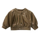 ジャケット キッズ 女の子 子供服 春秋 PUレザー ライダース 韓国風 かわいい アウター トップス 普段着 おしゃれ ピンク系