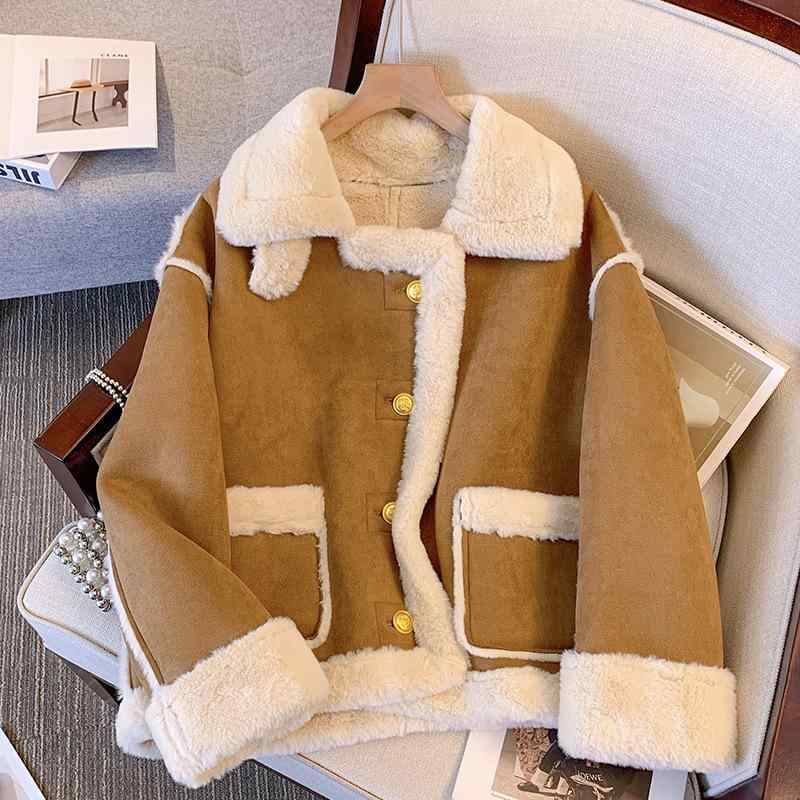 ジャケット レディース ボアブルゾン 裏起毛 秋冬 暖かい ポリエステル ゆったり かわいい ショート丈 アウター 婦人服 ピンク系 ブラ..