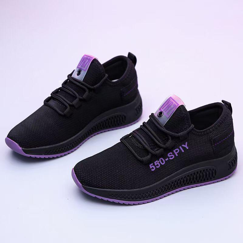 スニーカー レディース シューズ 婦人靴 布靴 キャンバス ランニング ウォーキング 運動靴 春夏 秋 通気性 履きやすい 疲れにくい ローカット 赤 紫 白