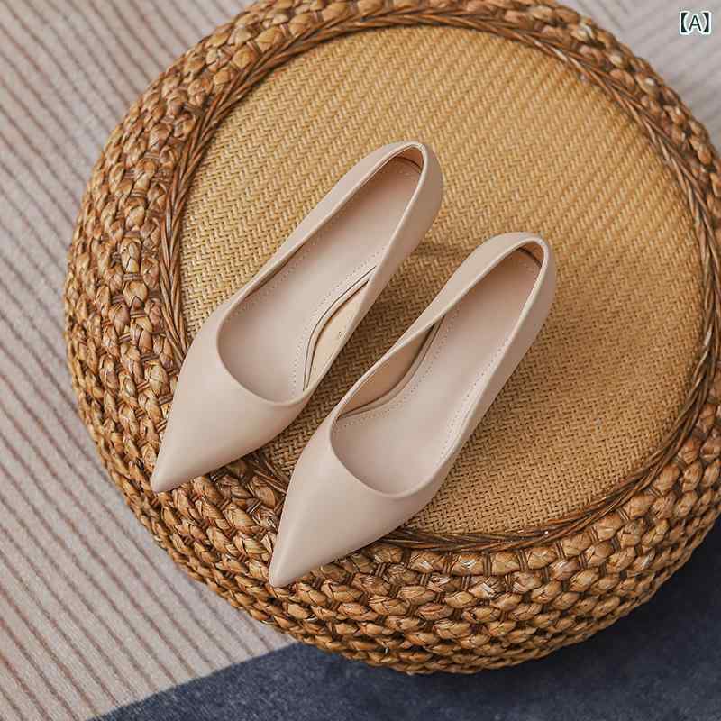 高跟パンプス レディース ポインテッドトゥ スティレットヒール 5cm 7cm 9cm ヌードカラー ベージュ アイボリー ブラック 無地 超繊維 合成皮革 婦人靴 仕事用 オフィス フォーマル 春夏秋冬