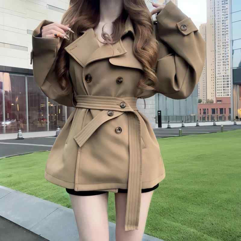 ・素材: シェニール、スパンデックス・ネックライン: スーツ襟・袖丈: ノースリーブ・スタイル: お嬢様風・サイズ: S、M、L、XL・対象: レディース・袖のタイプ: プリンセススリーブ・カラー: カーキ