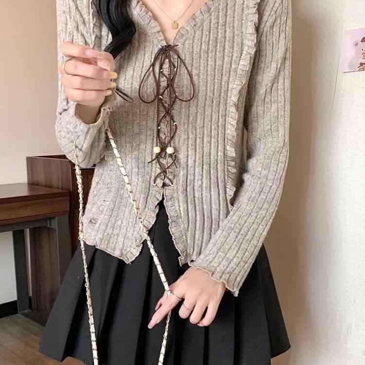 Tシャツ レディース 長袖 カ key 色 修身 プリンセス袖 POLO襟 30代 40代 きれいめ 上品 かわいい 私服 お姉さん風