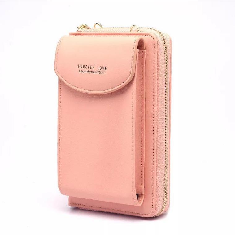 財布 レディース スマホショルダー 多機能 ミニショルダーバッグ ポシェット 斜めがけ PUレザー バイカラー おしゃれ かわいい 深藍色 ブラック ピンク系 レッド