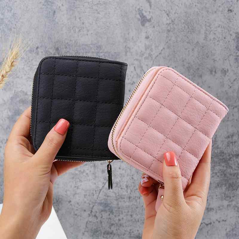 財布 レディース ミニ財布 韓国風 カードケース ファスナー スクエア型 ウォレット かわいい 学生 小銭入れ パステルカラー 耐摩耗性