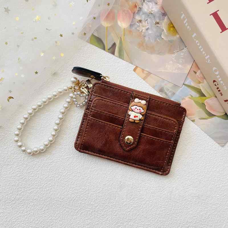 財布 レディース 韓国風 多機能 カードケース ミニ財布 コインケース PUレザー ブラック