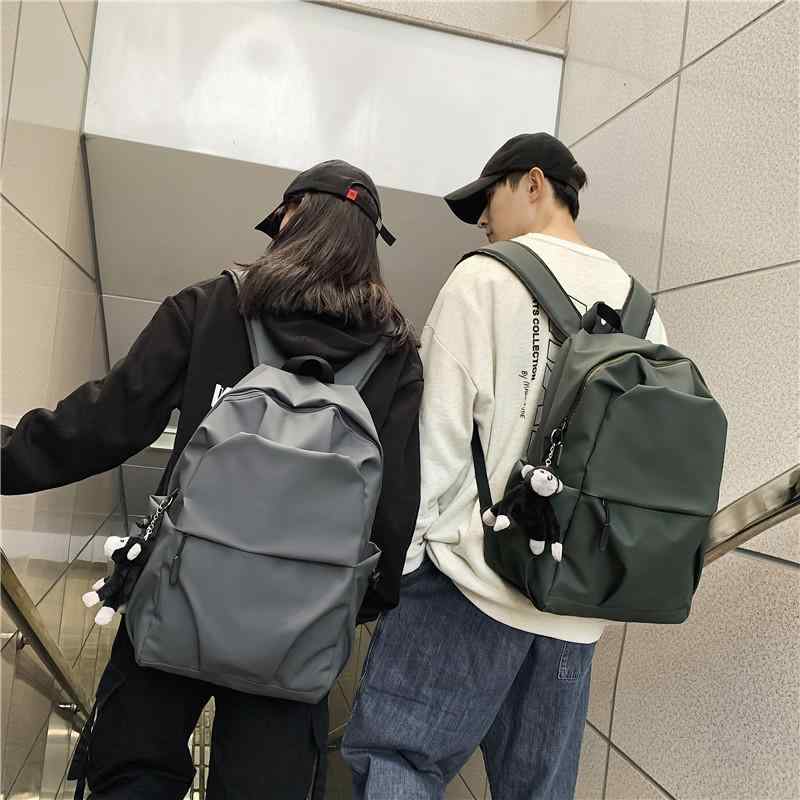 Other - リュックサック メンズ レディース 大容量 防水 撥水 ナイロン 韓国風 デイパック バックパック 旅行 通勤 通学 出張 16インチPC収納可能 無地 赤色 緑色 黒色 灰色
