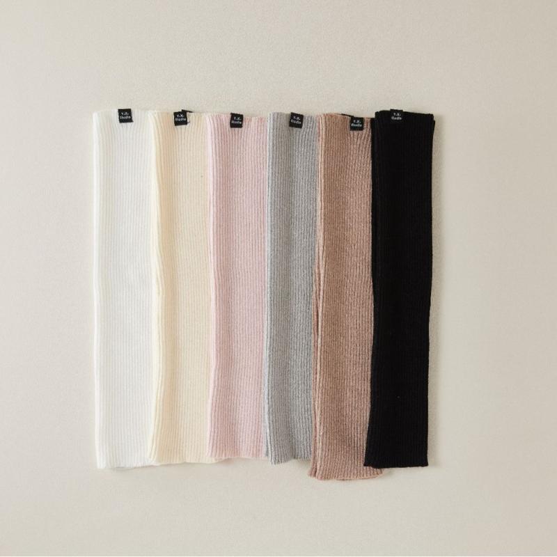 靴下 レディース ソックス 学院風 秋冬 中筒 ニーハイソックス リブ編み 無地 韓国風