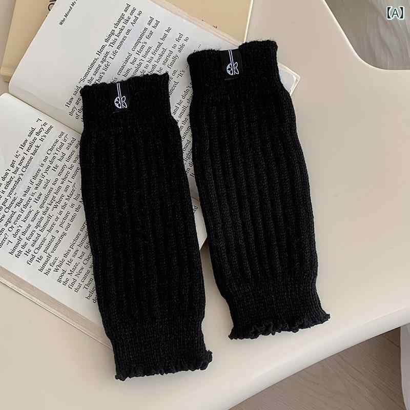 靴下 レディース レッグウォーマー 春夏 ナイロン 無地 中筒 韓国風 通気性