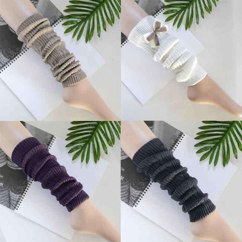 レッグウォーマー レディース 靴下 ソックス 膝ウォーマー 厚手 格子柄 コットン混紡 通気性 秋冬 防寒 冷え取り あったか カジュアル