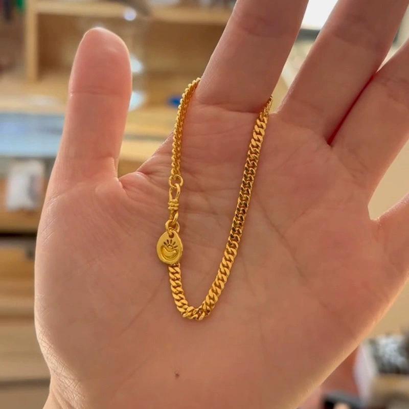 ブレスレット レディース 女性用 高級感 ゴールド 元宝 コイン ワイド バングル 手環 手飾り 電気メッ..