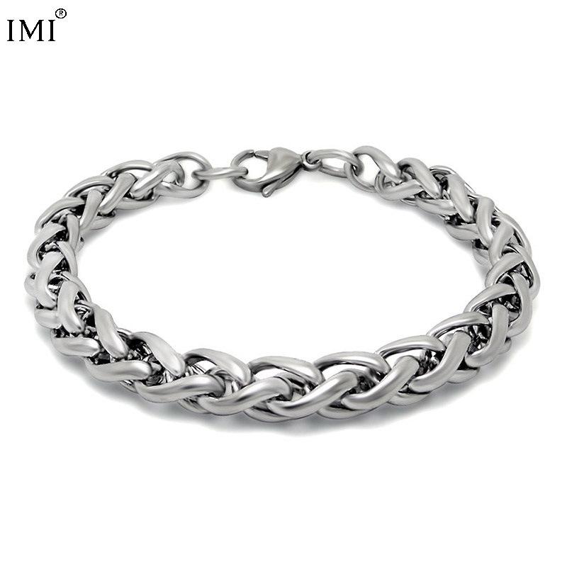 ブレスレット メンズ レディース 蛇骨 竜骨 チタン鋼 ファッション アクセサリー 男女兼用 全長17cm 19cm 21cm 50cm 60cm 70cm 80cm
