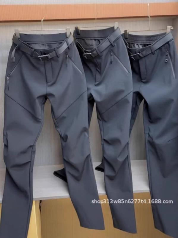 ロングパンツ メンズ 30代 防風 撥水 裏起毛 ストレッチ 暖パン ...