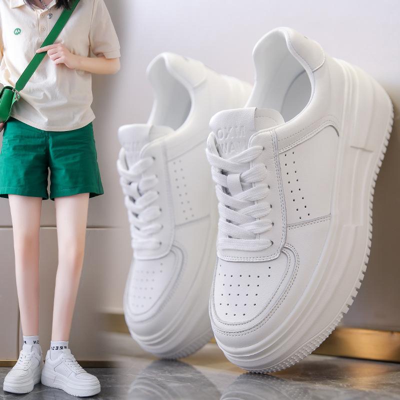 厚底シューズ レディース 韓国ファッション スタイル スニーカー 快適 歩きやすい プラットフォーム 運..