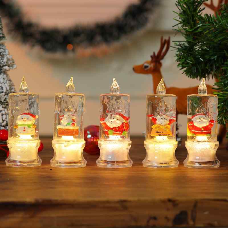 クリスマス 飾り 雑貨 LED キャンドル ライト ランタン パーティー イベント 装飾 イルミネーション か..
