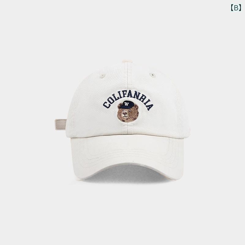 野球帽 男女兼用 春夏 韓国風 アウトドア 日焼け止め 小顔効果 キャップ アメリカン 紫外線対策 ブラック ベージュ カーキ グレー デニムブルー ネイビー ワインレッド ピンク