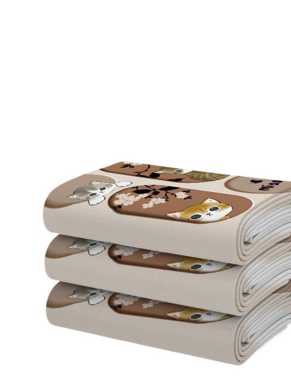 カーテン 浴室用カーテン 防水 速乾 シャワーカーテン 間仕切り トイレ 遮蔽 かわいい 動物柄 ポリエステル