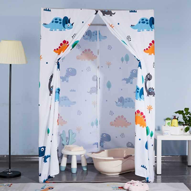 風呂 浴槽 テント 冬季用 家庭用 厚手 保温 長方形 浴室 シャワー 浴用 北欧風 かわいい