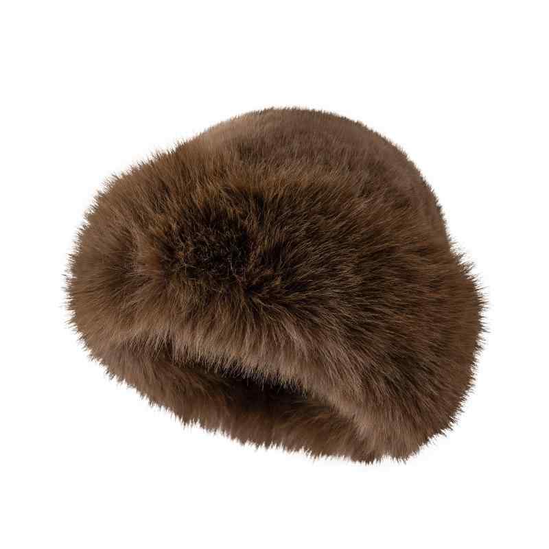 帽子 レディース 秋冬 バケットハット ファー あったか 防寒 無地 蒙古帽子 ふわふわ かわいい カジュアル 旅行