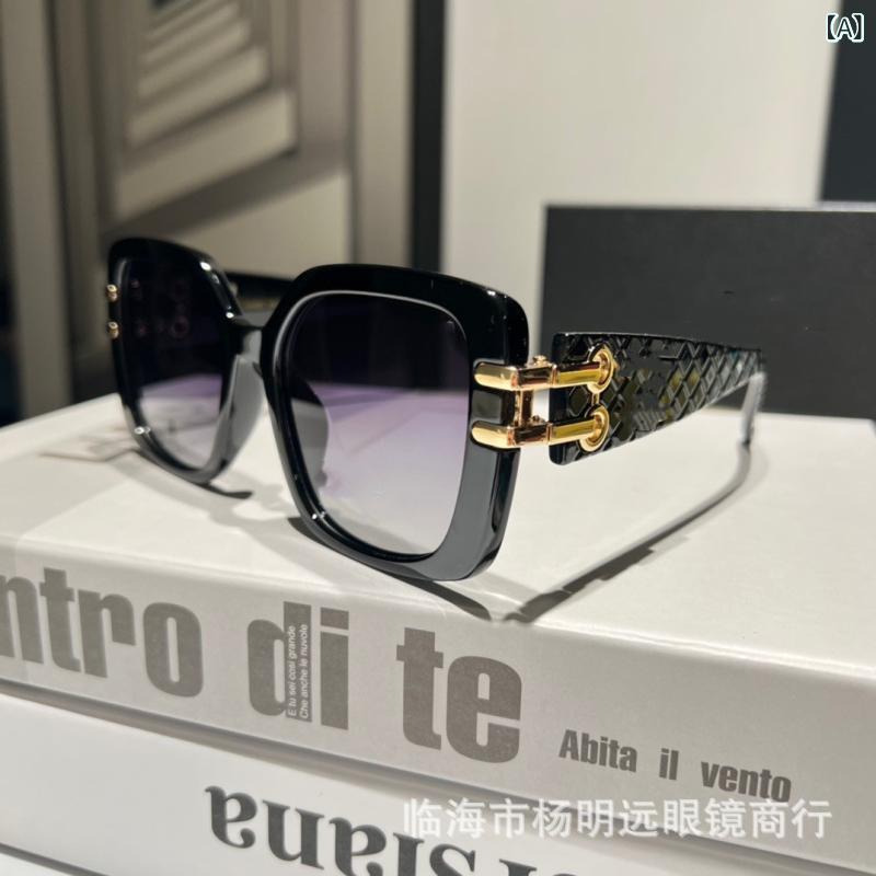 サングラス レディース 紫外線対策 小顔効果 ドライブ用 メガネ 眼鏡 黒縁 ヒョウ柄 UV400 運転 個性派 インスタ映え