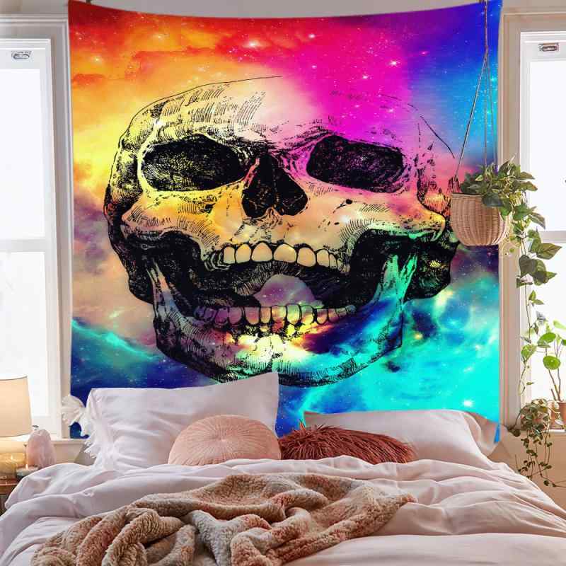 タペストリー ボヘミアン柄 ポリエステル製 壁掛け 幾何学模様 抽象柄 インテリア リビング 寝室 飾り 背景布 ウォールデコレーション