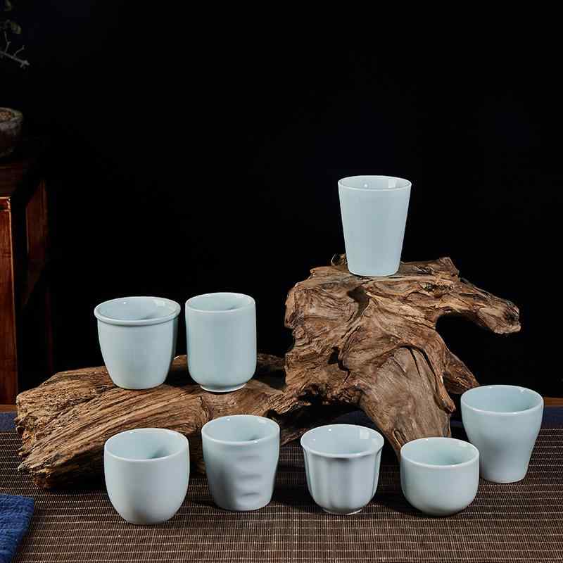 Other Tableware - 湯呑み コップ 影青 陶瓷 景徳鎮窯 功夫茶碗 レトロ 耐熱 飲食店 レストラン 来客用 家庭用 湯のみ 湯飲み茶碗 湯呑み茶碗