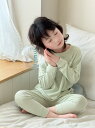 子供用パジャマ 上下セット 男の子 女の子 ルームウェア 春夏 薄手 コットン 再生繊維 無地 部屋着 寝巻き ピンク ブルー系