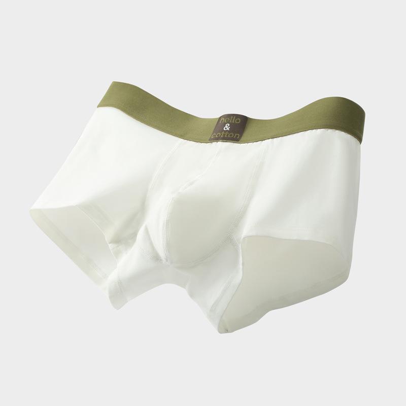 Men'S Underwear - パンツ メンズ 男性用 トランクス 綿100% コットン 通気性 快適 インナーウェア 中腰 スポーツ 普段使い
