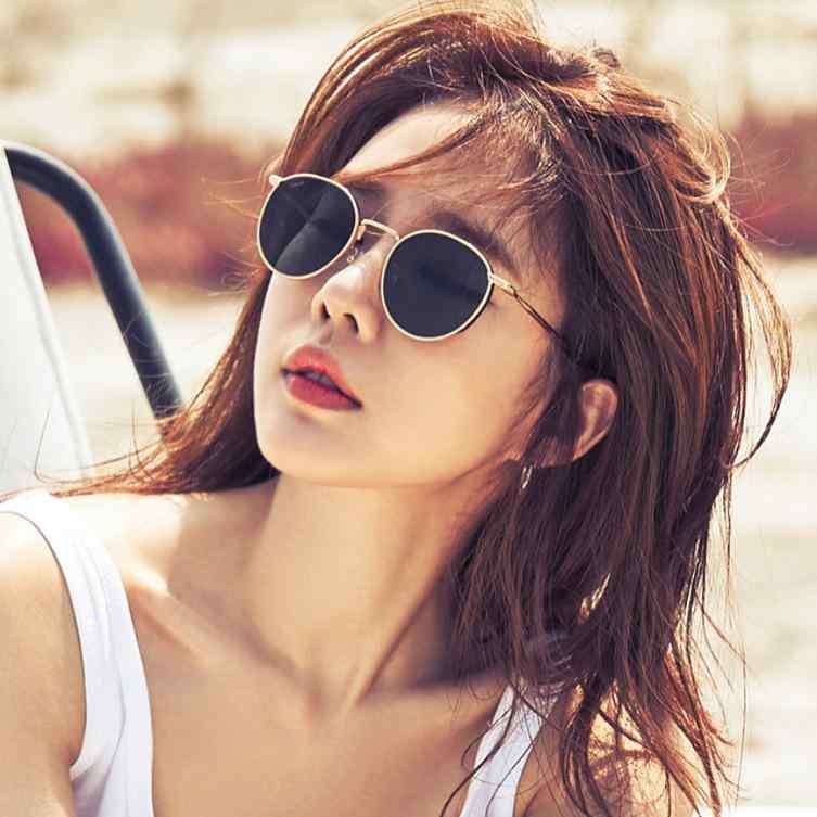 サングラス レディース メンズ 小さめ 丸メガネ レトロ UV400 紫外線カット 運転用 ドライブ 釣り ビーチ 旅行 スポーツ 普段使い ゴールド ブラック シルバー