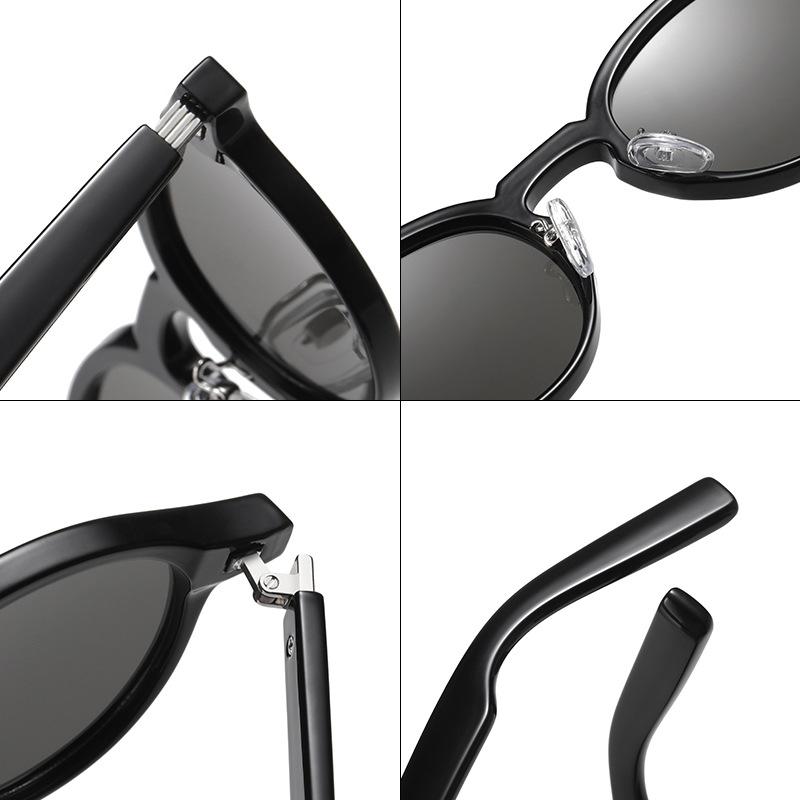 サングラス 男性用 女性用 韓国 ファッション 丸型 小さいフレーム UV400 紫外線カット 遮光 レトロ 港スタイル アウトドア ドライブ