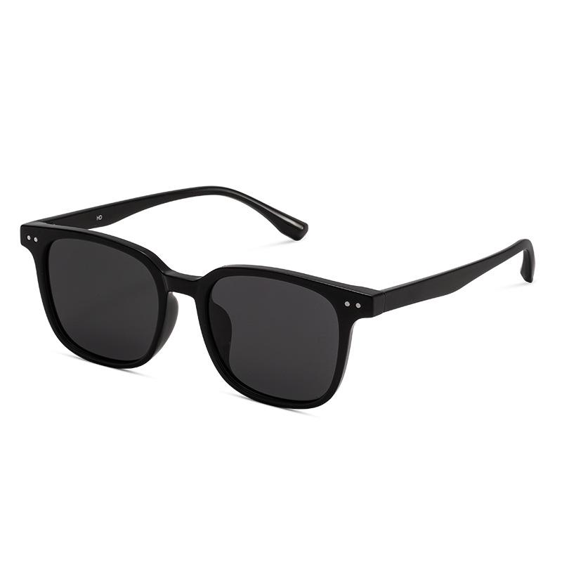 サングラス レディース 茶色 偏光 UVカット ドライブ 運転用 大きめ 小顔効果 ブラック グレー ブラウン レンズ TR90 スクエアフレーム 個性的 ストリート