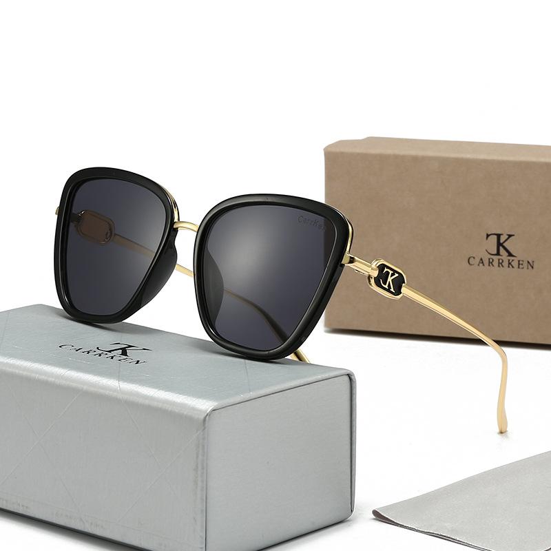 サングラス レディース メンズ ファッション トレンド UV400 レトロ ドライブ 運転用 ブラック グレー レッド ブラウン 紫外線対策