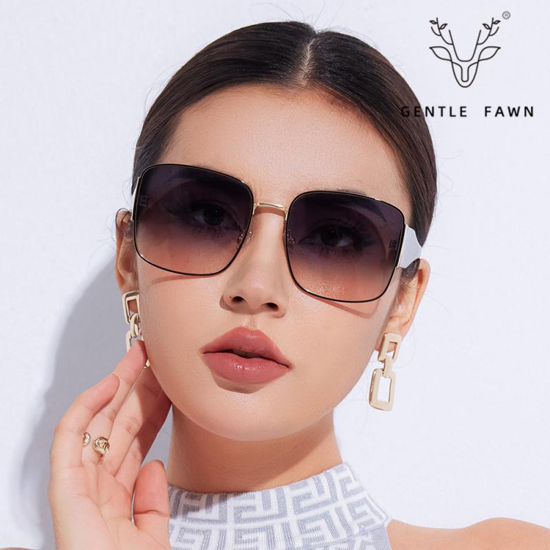 サングラス レディース UVカット 紫外線対策 茶色 大判フレーム 韓国風 ファッション ドライブ 旅行 日焼け止め おしゃれ かわいい