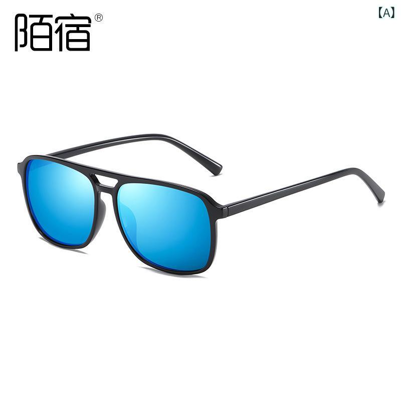 サングラス レディース メンズ 偏光レンズ ファッション UV400カット 紫外線対策 TR90素材 黒 ブラック ドライブ 釣り 運転 楕円 フルフレーム