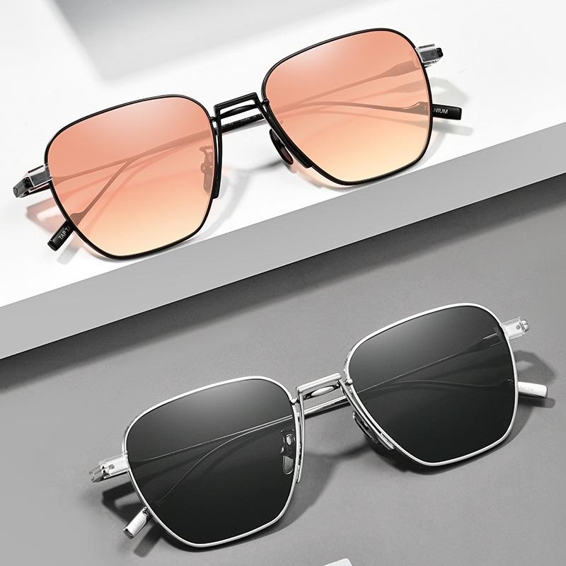 サングラス レディース メンズ 韓国風 多角形 ファッション 小顔効果 UVカット 紫外線対策 軽量 運転 ドライブ シルバー ブラック グレー